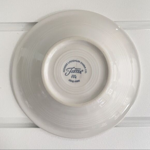 Fiesta Christmas String of Lights 9” Luncheon Plate & Stacking Cereal Bowl - Picture 4 of 8